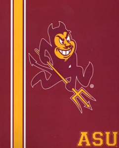Arizona State Sun Devils Royal Plush Raschel 50" x 60"  Throw Blanket