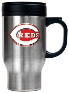 Cincinnati Reds Stainless Steel Travel Mug