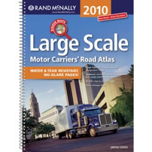 NEW!!! Rand McNally 2010 Large Scale Motor Carriers\u0026#39; Road Atlas ...