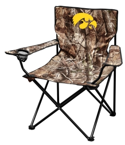 Iowa Hawkeyes NCAA Realtree Canvas Tailgate Chair
