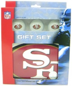San Francisco 49ers Golf Gift Box Set