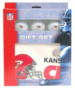 Kansas City Chiefs Golf Gift Box Set