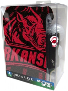 Arkansas Razorbacks Golf Gift Box Set