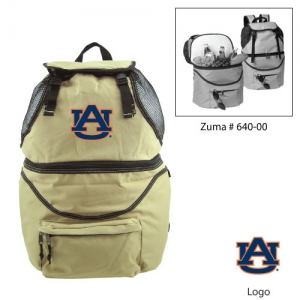 Picnic Time Auburn Tigers "Zuma" SEC Insulated Backpacks