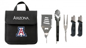 Arizona Wildcats NCAA Break-Apart BBQ Utensil Set w/Case