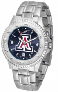 Arizona Wildcats Stainless Steel Band Competitor Series Watches