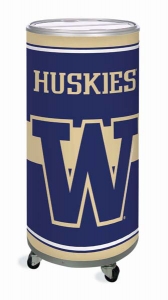 Washington Huskies Refrigerated Heavy Duty Mobile Party Cooler