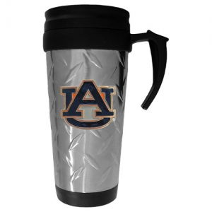 Auburn Tigers NCAA Diamond Plate Travel Mug