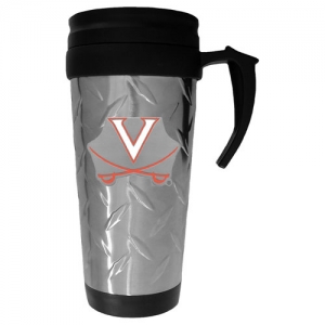 Virginia Cavaliers NCAA Diamond Plate Travel Mug