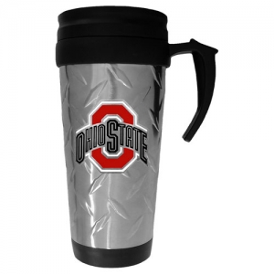 Ohio State Buckeyes NCAA Diamond Plate Travel Mug