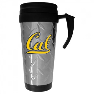 Cal Berkeley Golden Bears NCAA Diamond Plate Travel Mug