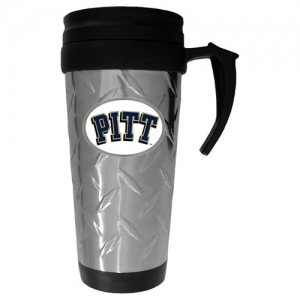 Pittsburgh Panthers NCAA Diamond Plate Travel Mug