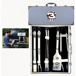 Dale Earnhardt Sr. #3 NASCAR 8 Piece BBQ Utensil Set w/Case