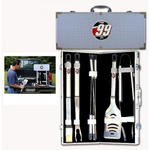 Carl Edwards #99 NASCAR 8 Piece BBQ Utensil Set w/Case