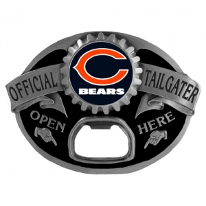 Chicago Bears NFL Bottle Opener Tailgater Belt Buckle
