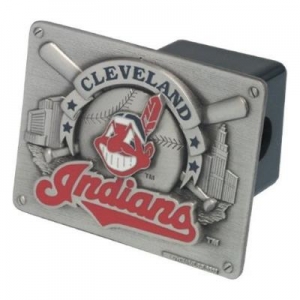 Cleveland Indians MLB Pewter Hitch Cover