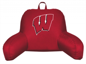 Wisconsin Badgers Bedrest Back Pillow