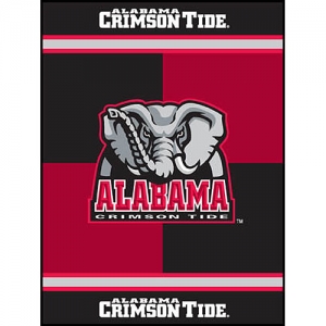 Alabama Crimson Tide NCAA "Campus Collection" 60" x 80" Throw Blanket