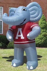Alabama Crimson Tide "Big Al" 8' Tall Inflatable Mascot Lawn Figure