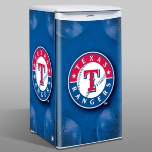 Boelter Texas Rangers MLB 84 Can Counter Top Refrigerator