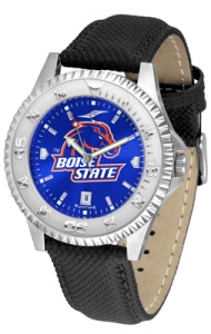 Boise State Broncos Leather Strap Competitor Series Watches