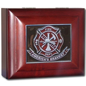 "Americas Bravest" Firefighter Gift Box