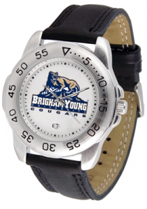 BYU Cougars Mens & Womens Leather Strap Sport Watches
