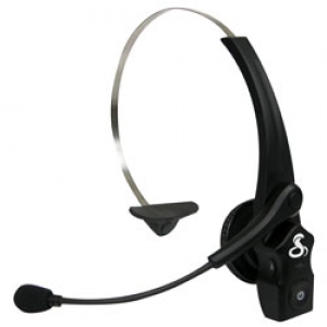 Cobra Deluxe-Plus Over the Head Bluetooth Noise Canceling Headset w/Adjustable Boom Mic