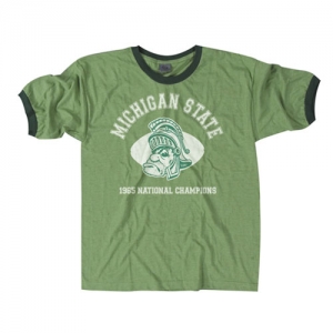 Michigan State Spartans NCAA 1965 Football National Champions T-Shirt