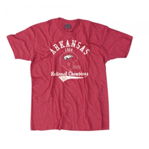 Arkansas Razorbacks NCAA 1964 National Champions Retro T-Shirt