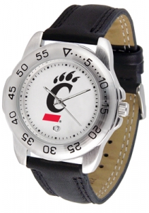Cincinnati Bearcats Leather Strap Sport Watches