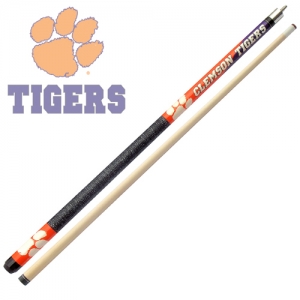 Clemson Tigers Officially Licensed Billiards Cue Stick by Frenzy Sports