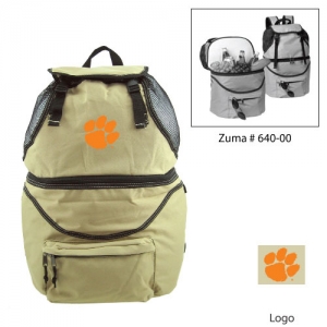 Picnic Time Clemson Tigers "Zuma" Insulated Backpacks