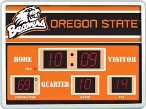 Oregon State Beavers NCAA LED Game Room Scoreboard