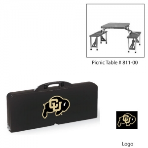 Picnic Time Colorado Buffaloes NCAA Portable Picnic Table