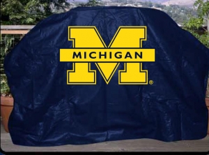 Michigan Wolverines NCAA Vinyl Gas Grill Covers