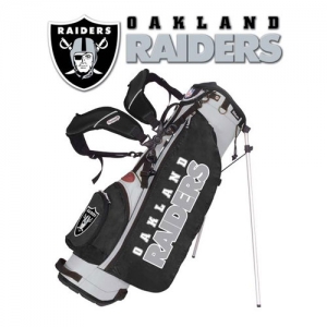 Oakland Raiders Golf Stand Bag by Wilson Sporting Goods