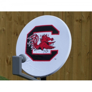 South Carolina Gamecocks NCAA Satellite Dish Cover by Dish Rags
