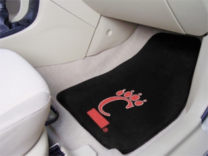 Cincinnati Bearcats Universal 2pc Car/SUV/Truck Mats
