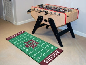 Texas A&M Aggies 29.5" x 72" NCAA Office/House Football Field Floor Runner