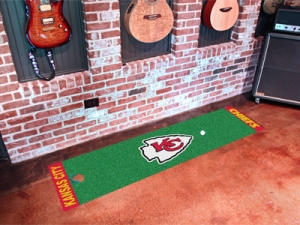 Kansas City Chiefs NFL 24" x 96" Golf Putting Green