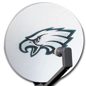 Philadelphia Eagles NFL Satellite Dish Cover by Dish Rags