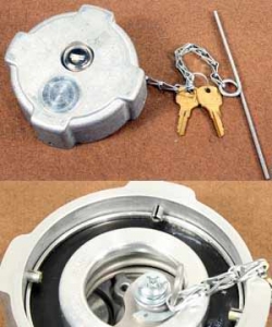 Fuel Tank Accessories 1/4 Turn Locking Diesel Fuel Caps for Freightliner