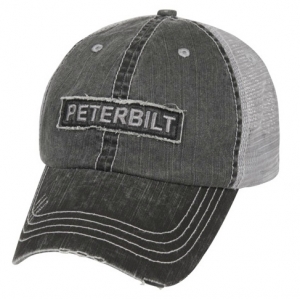 Peterbilt Motors Raw Edge Patch Mesh Cap