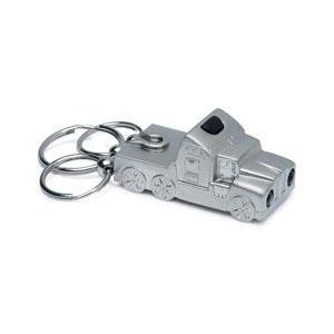 Die Cast Big Rig Cab with Green LED Light and 3 Detachable Key Rings