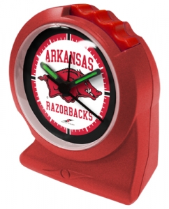Arkansas Razorbacks Gripper Alarm Clock