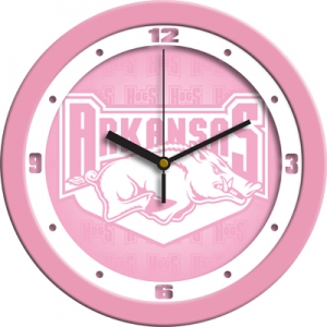 Arkansas Razorbacks 12" Dimension Baby's Room Wall Clocks