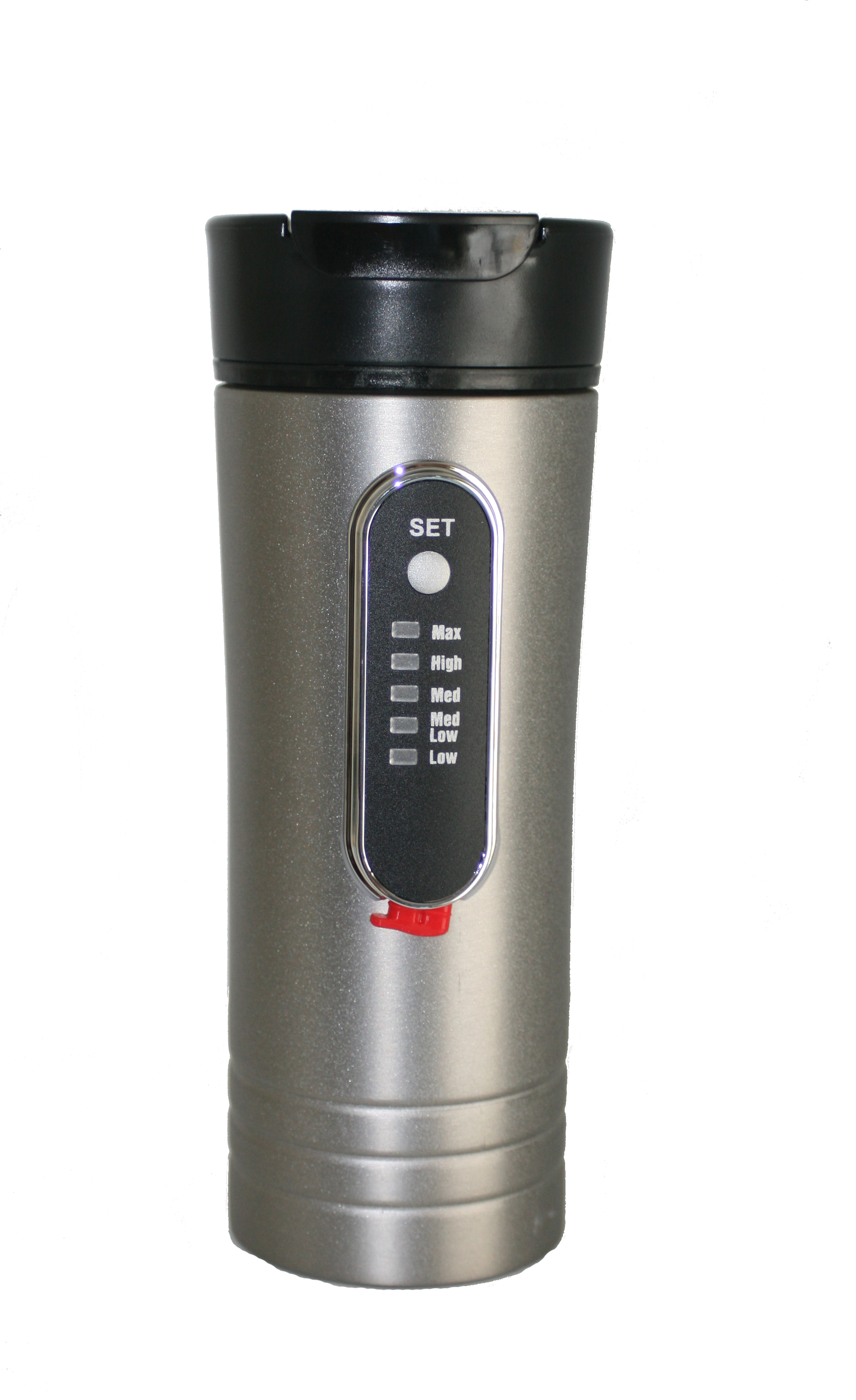 RoadPro 12 Volt Premium 15oz. Heated Stainless Steel Travel Mug