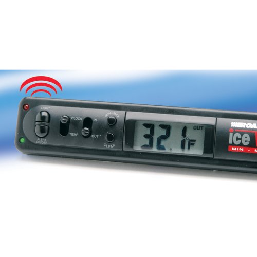 Road Pro Indoor/Outdoor Electronic Thermometer with Ice Alert Warner