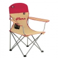 San Francisco 49ers NFL Deluxe Folding Tailgating Arm Chair